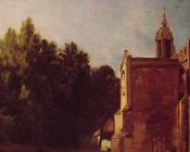 A Church Porch - 约翰·康斯特布尔